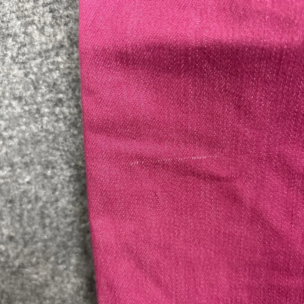 Free People Skinny Zip Ankle Jeans Womens Size 24 Pink